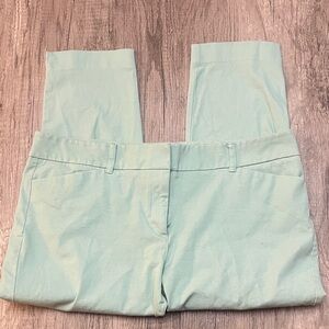 New York & Company Light Green Capris